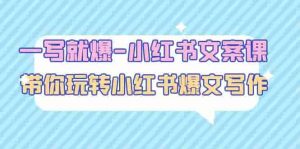 小紅書文案課:讓你玩小紅書app熱門文章寫作(45節課) - 嚴選資源大全 - 嚴選資源大全