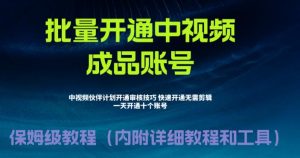 外面收費1980暴力開通中視頻計劃教程,附 快速通過中視頻伙伴計劃的辦法 - 嚴選資源大全 - 嚴選資源大全