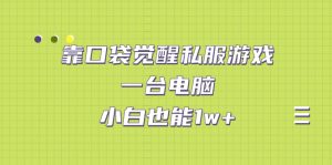 靠口袋覺醒私服游戲，一臺電腦，小白也能1w+（教程+工具+資料） - 嚴選資源大全 - 嚴選資源大全