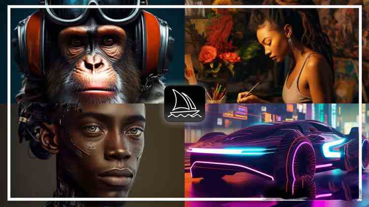 完整的Midjourney AI大型課程：AI繪圖從初學者到精通-36節課-中英字幕 - 嚴選資源大全