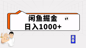 （10227期）閑魚暴力掘金項(xiàng)目，輕松日入1000+ - 嚴(yán)選資源大全 - 嚴(yán)選資源大全