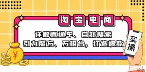 (12814期)2024淘寶電商課程:詳解直通車、自然搜索、引力魔方、萬相臺,打造爆款 - 嚴選資源大全 - 嚴選資源大全