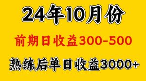 高手是怎么賺錢的.前期日收益500+熟練后日收益3000左右 - 嚴選資源大全 - 嚴選資源大全