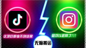 抖音無腦搬運(yùn),如果這項(xiàng)目都拿不到結(jié)果,你可以退網(wǎng)了 - 嚴(yán)選資源大全 - 嚴(yán)選資源大全