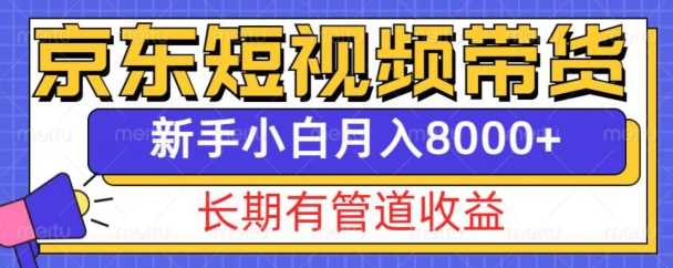 京東短視頻帶貨新玩法，長期管道收益，新手也能月入8000+ - 嚴選資源大全
