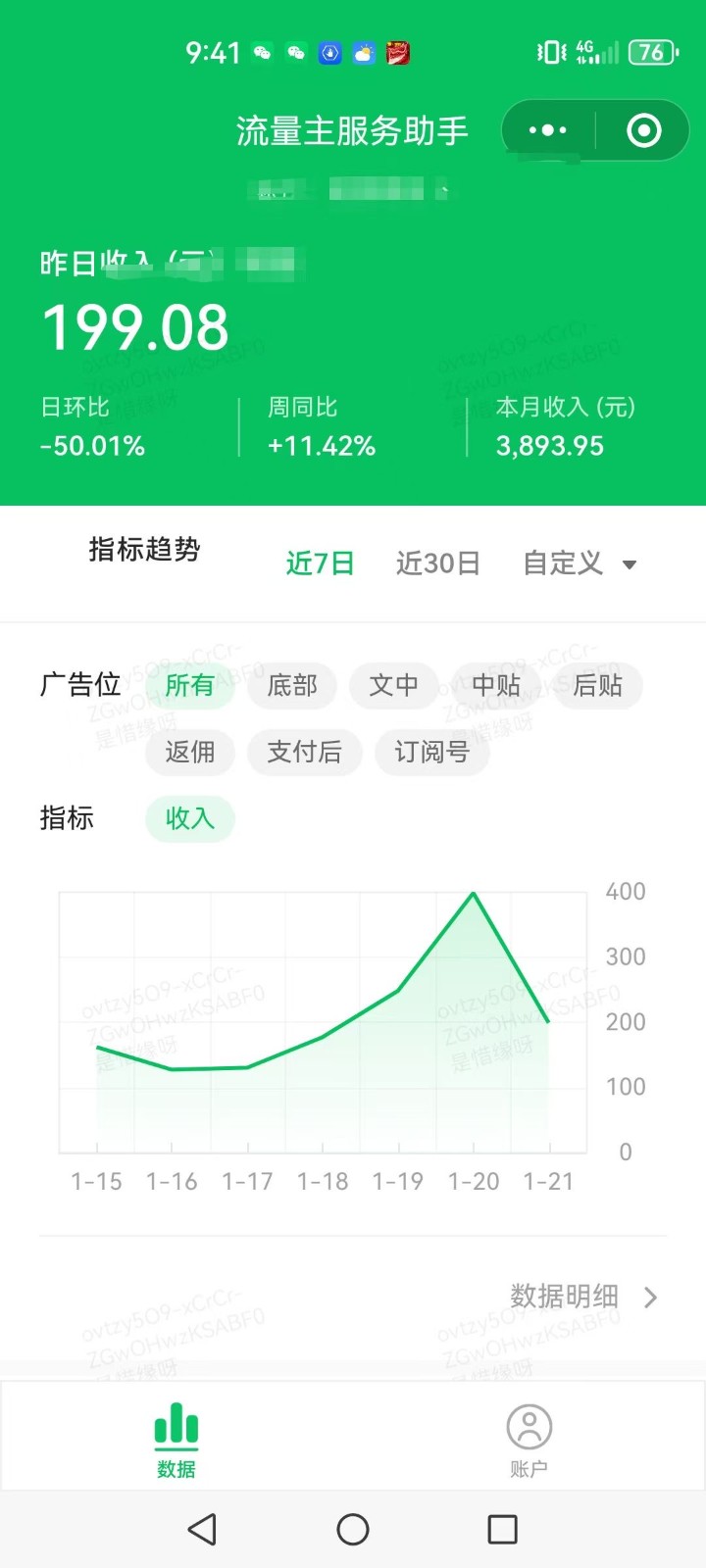 圖片[1] - AI+公眾號寫情感短文，每天200+流量主收益，已穩(wěn)定一年之久 - 嚴選資源大全 - 嚴選資源大全