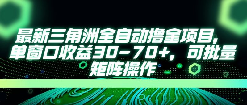 最新三角洲全自動擼金項目,單窗口收益30-70+,可批量矩陣操作 - 嚴選資源大全 - 嚴選資源大全