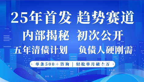 2025年首次公開，真正的事業(yè)型賽道，客咨不斷，單月輕松破W - 嚴(yán)選資源大全
