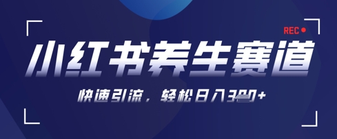 AI+可畫生成小紅書養(yǎng)生作品,新手暴力起號,矩陣操作,輕松日入3張+ - 嚴(yán)選資源大全