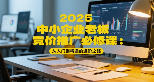 2025中小企業老板競價推廣必修課：從入門到精通的進階之路 - 嚴選資源大全