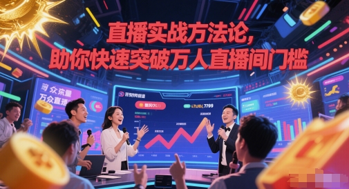 直播實(shí)戰(zhàn)方法論,助你快速突破萬(wàn)人直播間門(mén)檻 - 嚴(yán)選資源大全