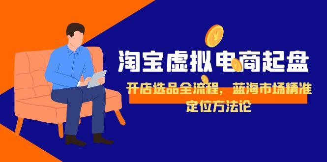 淘寶虛擬電商起盤,開店選品全流程,藍海市場精準定位方法論 - 嚴選資源大全