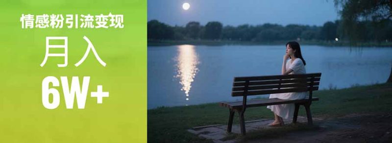 情感粉引流變現(xiàn)實(shí)操課：單月變現(xiàn)6w+，情感粉引流變現(xiàn)實(shí)操課 - 嚴(yán)選資源大全 - 嚴(yán)選資源大全