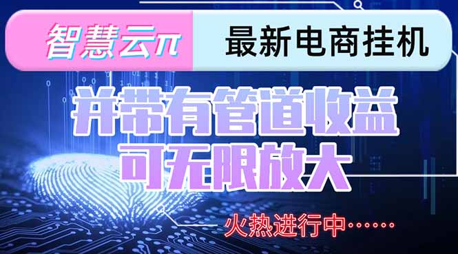 智慧云π電腦掛機(jī)單機(jī)每天收益300—500+ 并帶有團(tuán)隊(duì)管道收益 可無(wú)限放大 - 嚴(yán)選資源大全