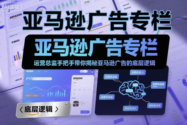 亞馬遜廣告專欄：運營總監手把手帶你揭秘亞馬遜廣告的底層邏輯 - 嚴選資源大全