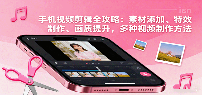 手機視頻剪輯全攻略：素材添加、特效制作、畫質提升，多種視頻制作方法 - 嚴選資源大全