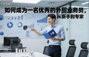 如何成為一名優秀的外貿業務員，從新手到專家 - 嚴選資源大全