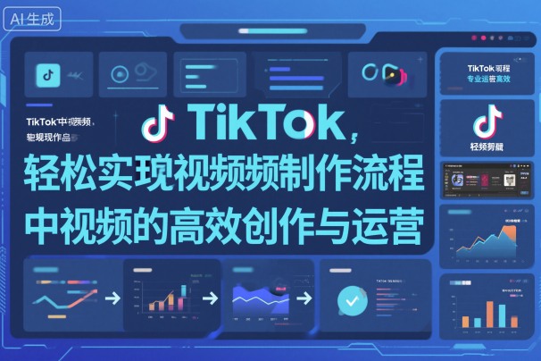 TikTok中視頻制做流程，輕松實現(xiàn)Tk中視頻的高效創(chuàng)作與運營 - 嚴選資源大全