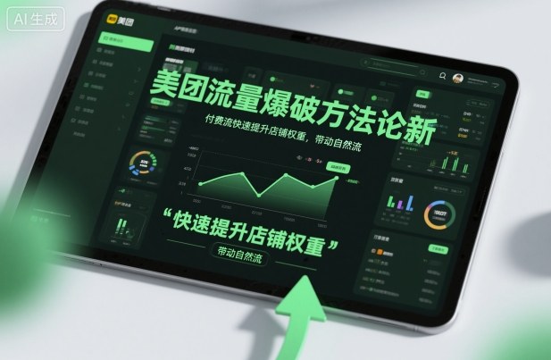 美團流量爆破方法論,付費流快速提升店鋪權重,帶動自然流 - 嚴選資源大全