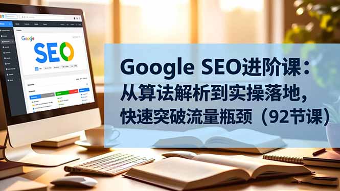 Google SEO進(jìn)階課：從算法解析到實(shí)操落地，快速突破流量瓶頸(92節(jié)課 - 嚴(yán)選資源大全