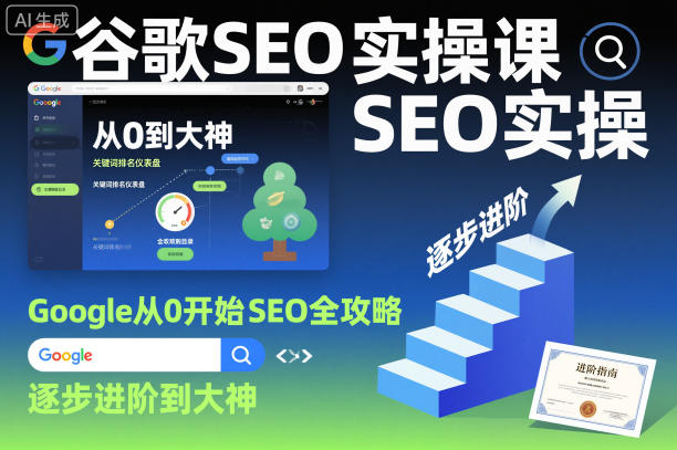 谷歌SEO實(shí)操課,Google從0開始SEO全攻略,逐步進(jìn)階到大神 - 嚴(yán)選資源大全