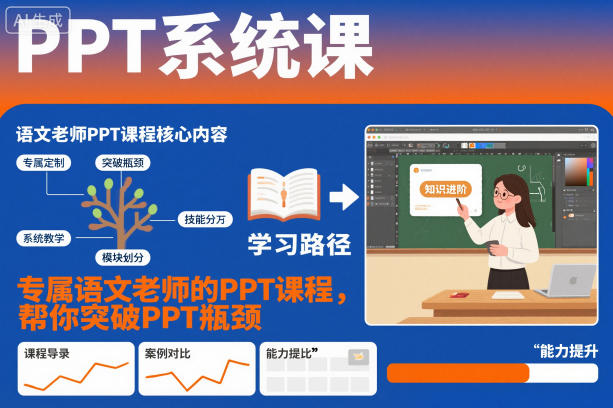 PPT系統課，專屬語文老師的PPT課程，幫你突破PPT瓶頸 - 嚴選資源大全